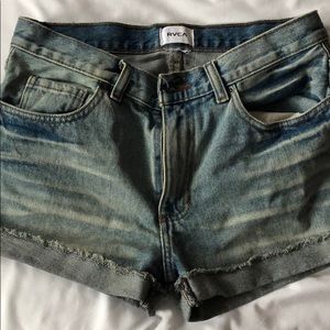 RVCA denim shorts